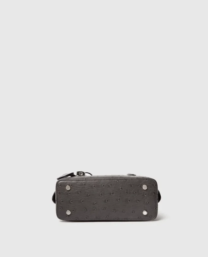 Ryder Ostrich Crossbody Bag
