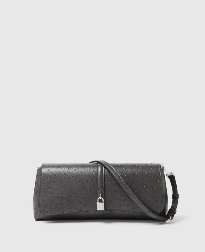 Ryder Ostrich Pochette axelväska Ryder Ostrich Pochette axelväska