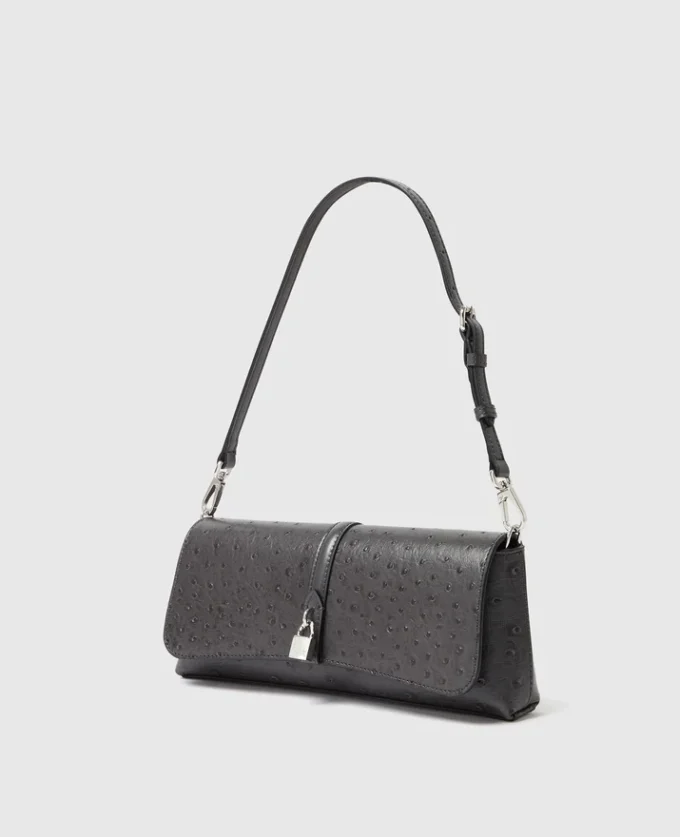 Ryder Ostrich Pochette axelväska Ryder Ostrich Pochette axelväska