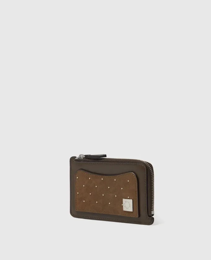 Ryder Studded Zip-kortfodral Ryder Studded Zip-kortfodral