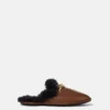 Ryder veganska loafers utan bakstycke med teddyfoder Ryder veganska loafers utan bakstycke med teddyfoder