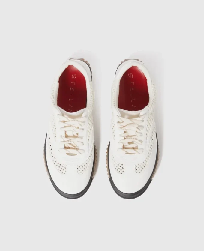S-Wave Sport Mesh Paneled Sneakers