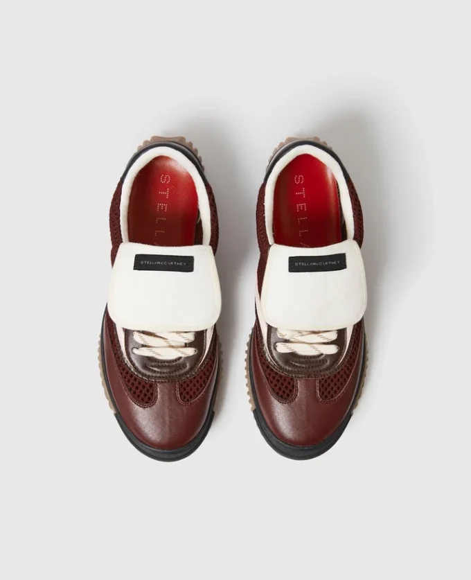 S-Wave Sport Mesh Paneled Sneakers
