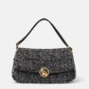 S-Wave vadderad tweed axelväska S-Wave vadderad tweed axelväska