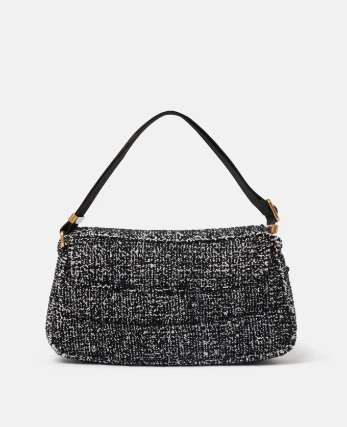 S-Wave vadderad tweed axelväska S-Wave vadderad tweed axelväska