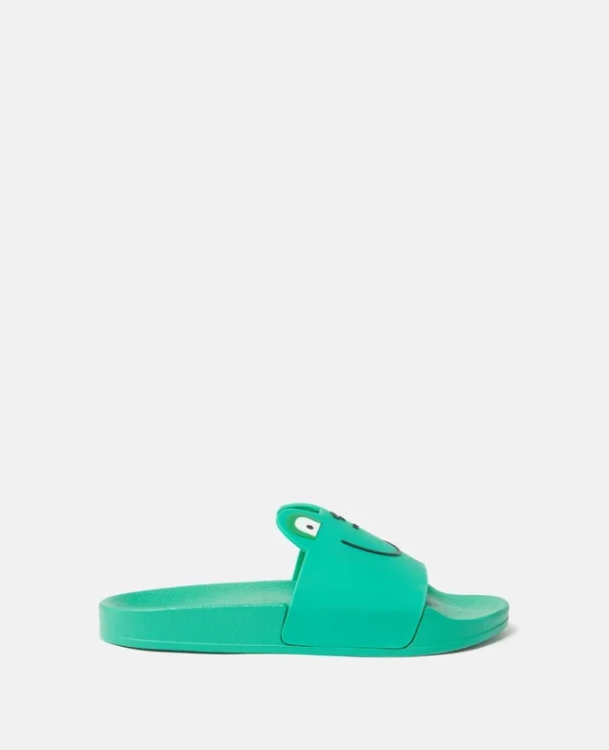 Sandaler med grodmotiv