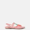 Sandaler med körsbärsmönster Sandaler med körsbärsmönster