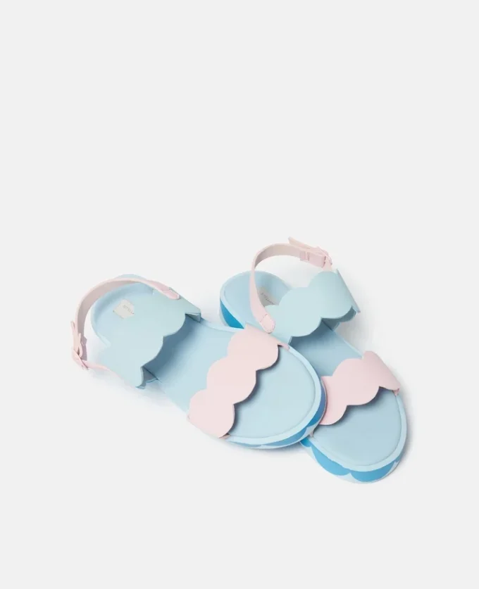 Sandaler med skulpterad ankelrem Sandaler med skulpterad ankelrem