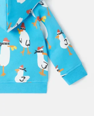 Seagull Bandit Zip Hoodie