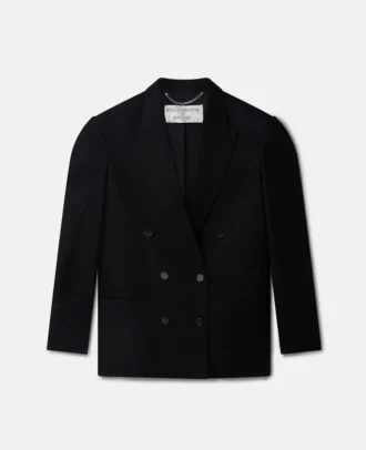 Sexig robotgrafik-blazer med smokingkrage