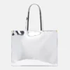 Sexy Robot Graphic speglad kromeffekt tote bag