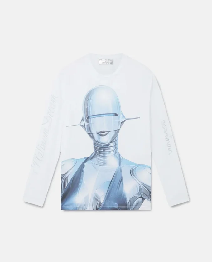 Sexy Robot långärmad T-shirt i ekologisk bomull Sexy Robot långärmad T-shirt i ekologisk bomull