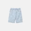 Shorts i denim med hajtryck Shorts i denim med hajtryck