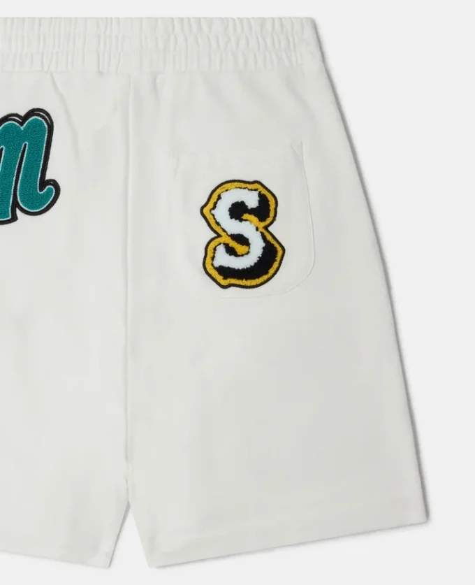 Shorts med broderade initialer Shorts med broderade initialer
