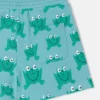Shorts med dragsko och grodmönster