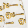 Shorts med gitarrmönster Shorts med gitarrmönster