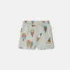 Shorts med glassmönster Shorts med glassmönster
