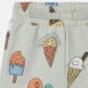 Shorts med glassmönster Shorts med glassmönster