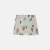 Shorts med glassmönster Shorts med glassmönster