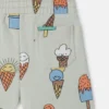 Shorts med glassmönster Shorts med glassmönster