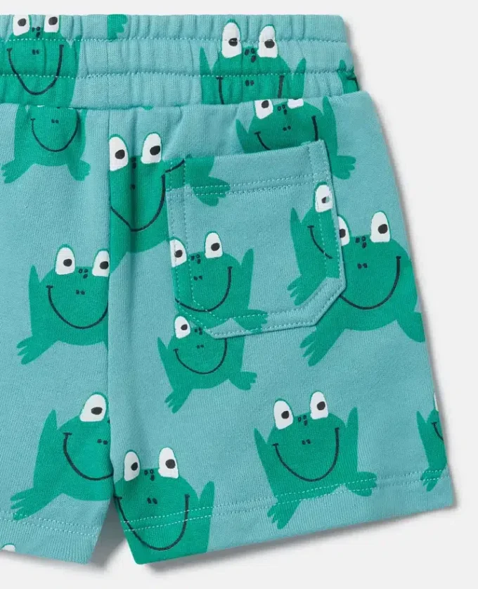 Shorts med grodmönster Shorts med grodmönster