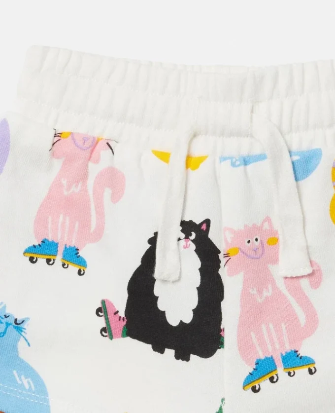Shorts med kattmotiv Shorts med kattmotiv