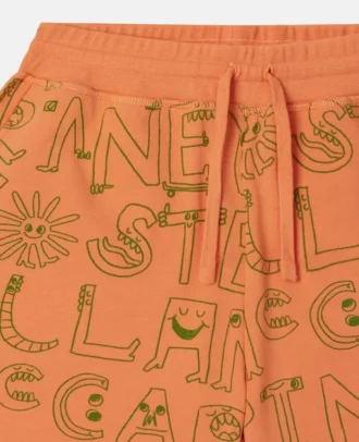 Shorts med märkesbokstäver Shorts med märkesbokstäver