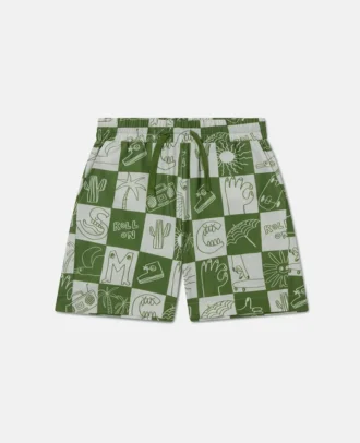 Shorts med märkeslogotyp