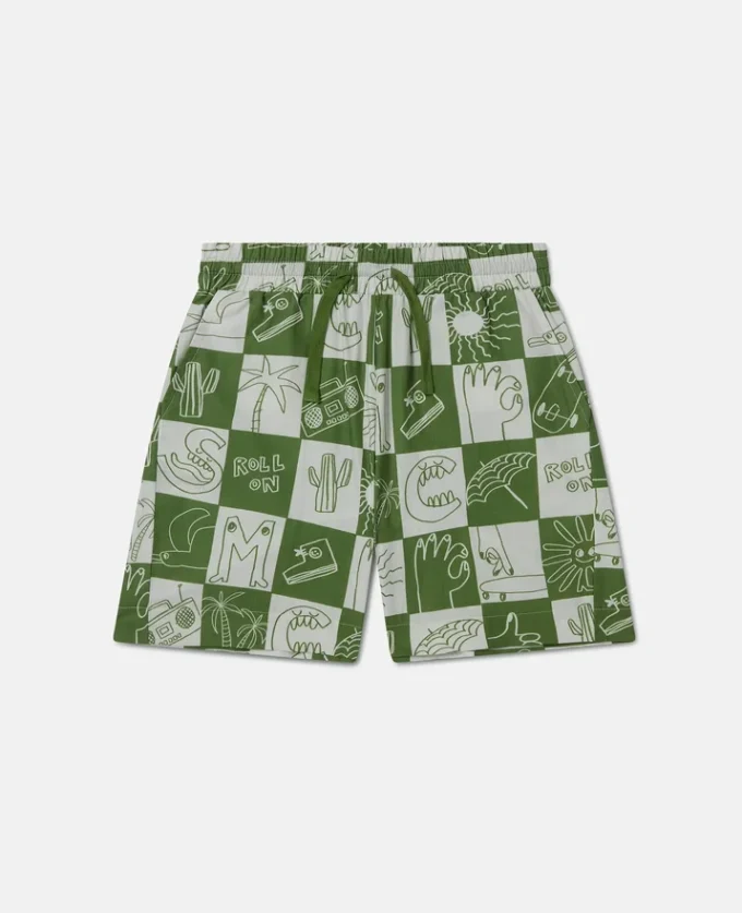 Shorts med märkeslogotyp Shorts med märkeslogotyp