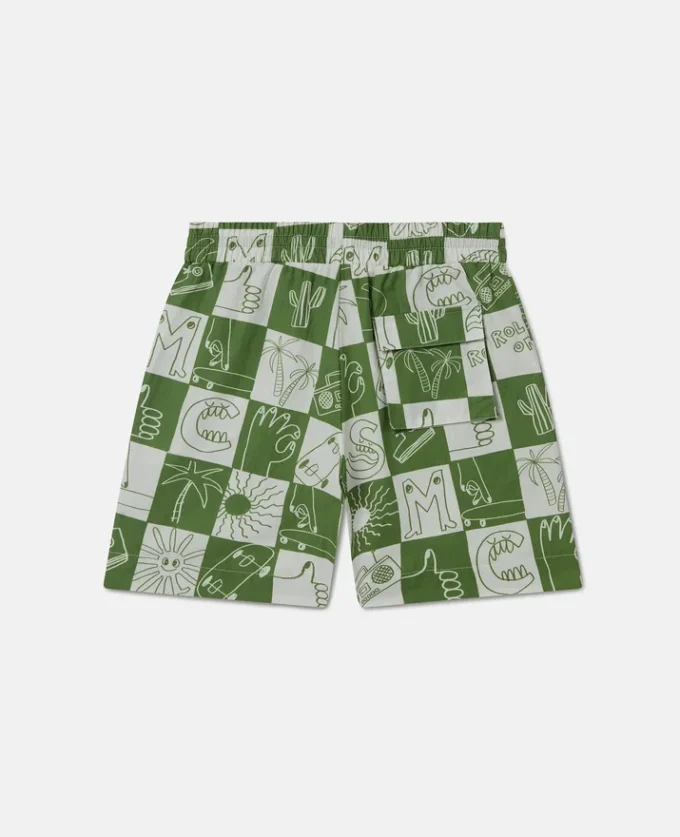Shorts med märkeslogotyp Shorts med märkeslogotyp