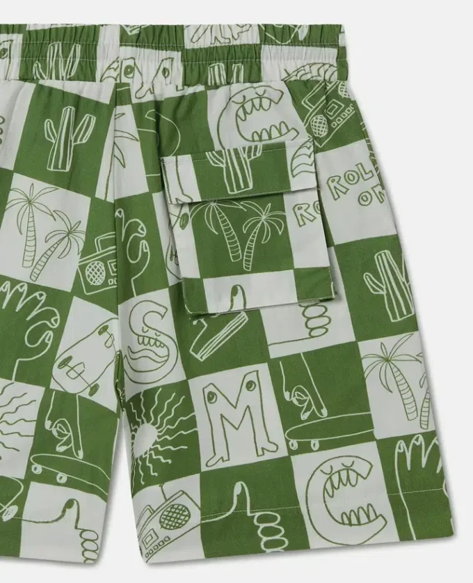 Shorts med märkeslogotyp Shorts med märkeslogotyp