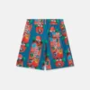 Shorts med skateboardtryck Shorts med skateboardtryck