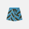 Shorts med skateboardtryck Shorts med skateboardtryck
