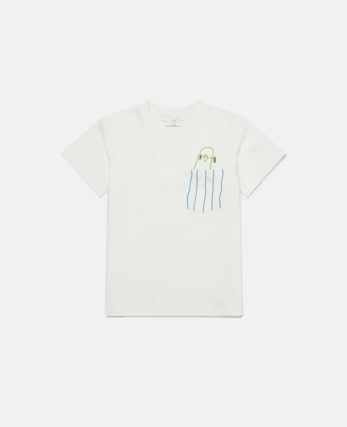 Skateboard-T-shirt med tryck