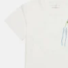 Skateboard-T-shirt med tryck