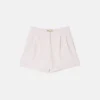 Skräddarsydda plisserade shorts