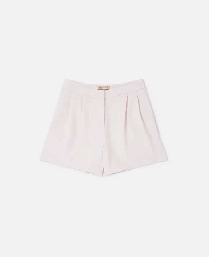 Skräddarsydda plisserade shorts