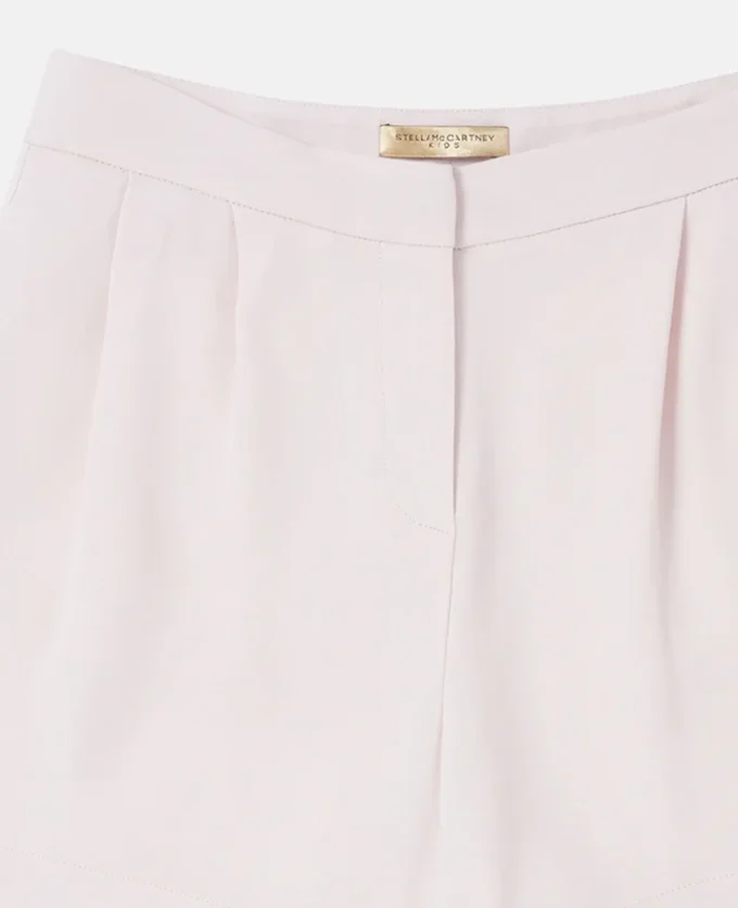 Skräddarsydda plisserade shorts