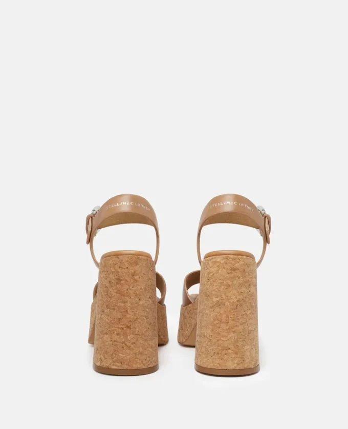 Skyla sandaler med spänne och plattform