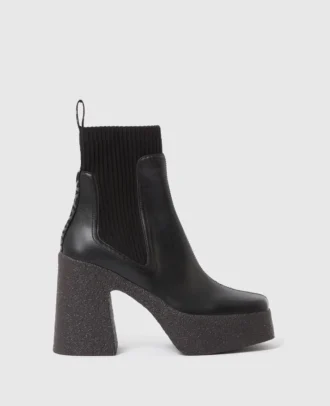 Skyla sockboots med klack