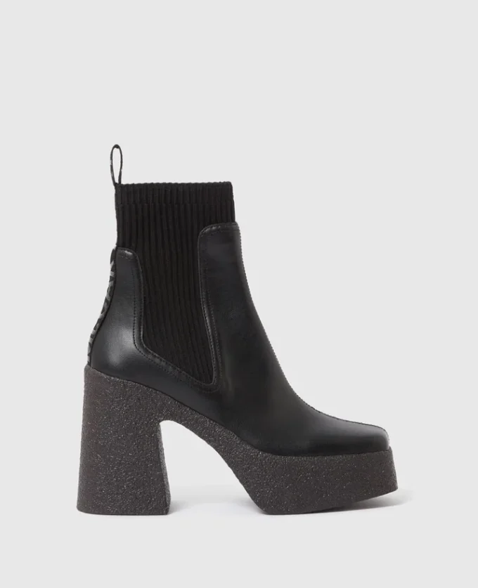 Skyla sockboots med klack Skyla sockboots med klack