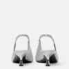 Slingbacks med kristallprydda kitten heels Slingbacks med kristallprydda kitten heels