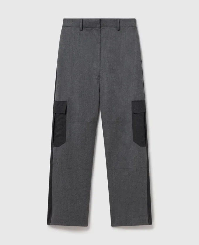Slouchy cargobyxor med paneler Slouchy cargobyxor med paneler