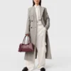 Slouchy cargobyxor med satinpaneler Slouchy cargobyxor med satinpaneler