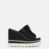 Sneak-Elyse Zip Slide-sandaler med kilklack Sneak-Elyse Zip Slide-sandaler med kilklack