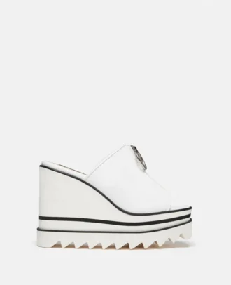 Sneak-Elyse Zip Slide-sandaler med kilklack
