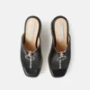 Sneak-Elyse Zip Slide-sandaler med kilklack Sneak-Elyse Zip Slide-sandaler med kilklack