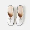Sneak-Elyse Zip Slide-sandaler med kilklack Sneak-Elyse Zip Slide-sandaler med kilklack