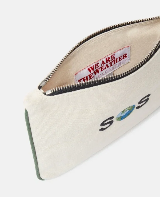 SOS broderad kortplånbok med dragkedja SOS broderad kortplånbok med dragkedja