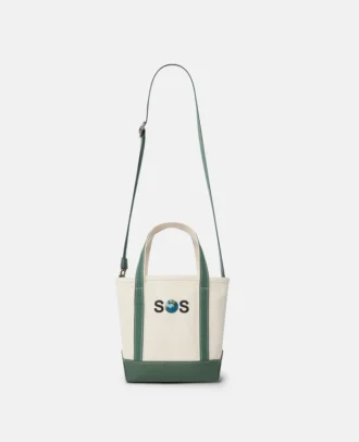 SOS broderad liten totebag